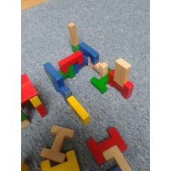Houten blokken, originele H-blocks