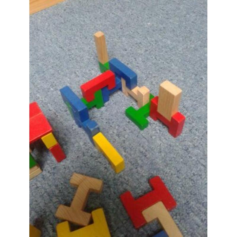 Houten blokken, originele H-blocks