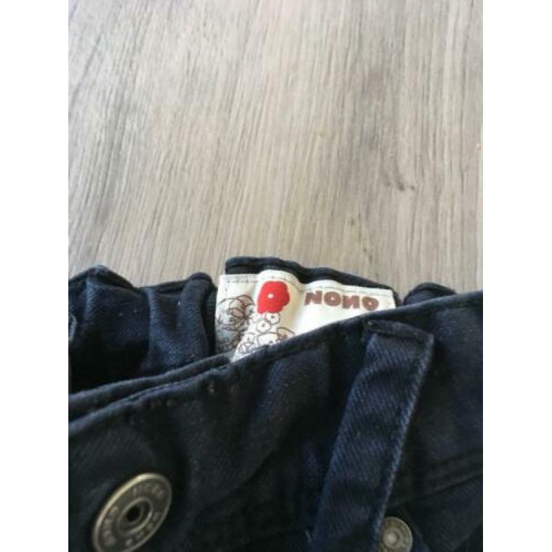 NONO dikke spijker broek, zwart, nette staat mt 110 / 116 WQ