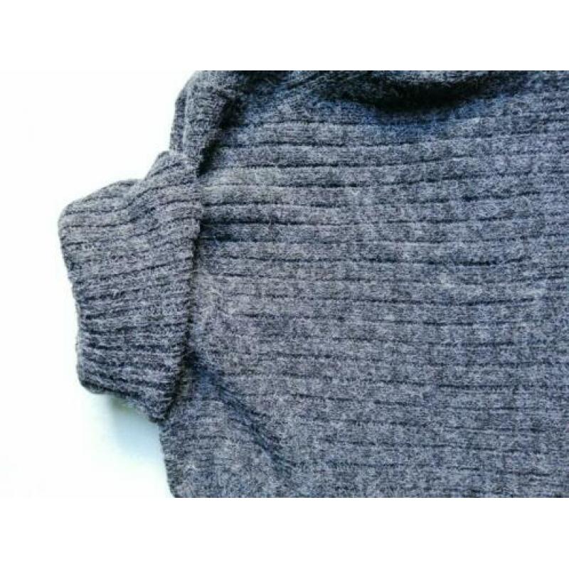 Orsay Grey Knit Sweater. Roll Neck. Small