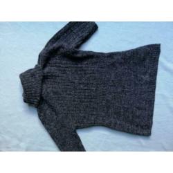 Orsay Grey Knit Sweater. Roll Neck. Small