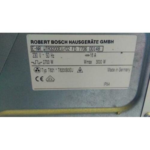 Bosch droger