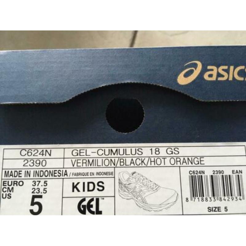 Asics hardloopschoenen mt 37,5