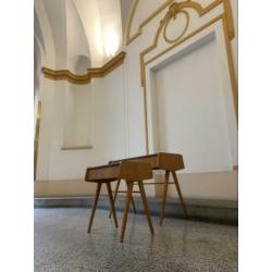 Vintage retro tafel set jaren 60. Met laders