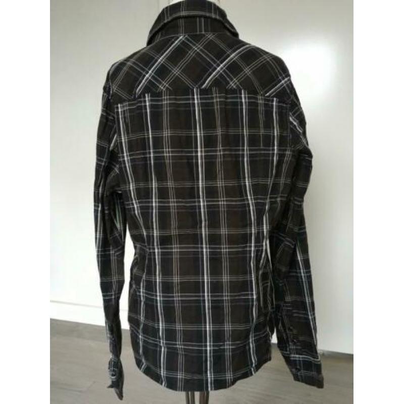 STREET ONE blouse mt 40 donker bruin zeer netjes WQ