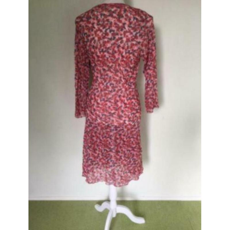 Prachtige semi transparante Sandwich jurk mt L