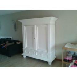 Buffetkasten brocante houten vintage kamer groenlose kasten
