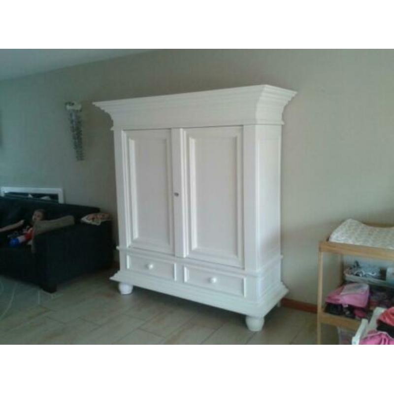 Buffetkasten brocante houten vintage kamer groenlose kasten