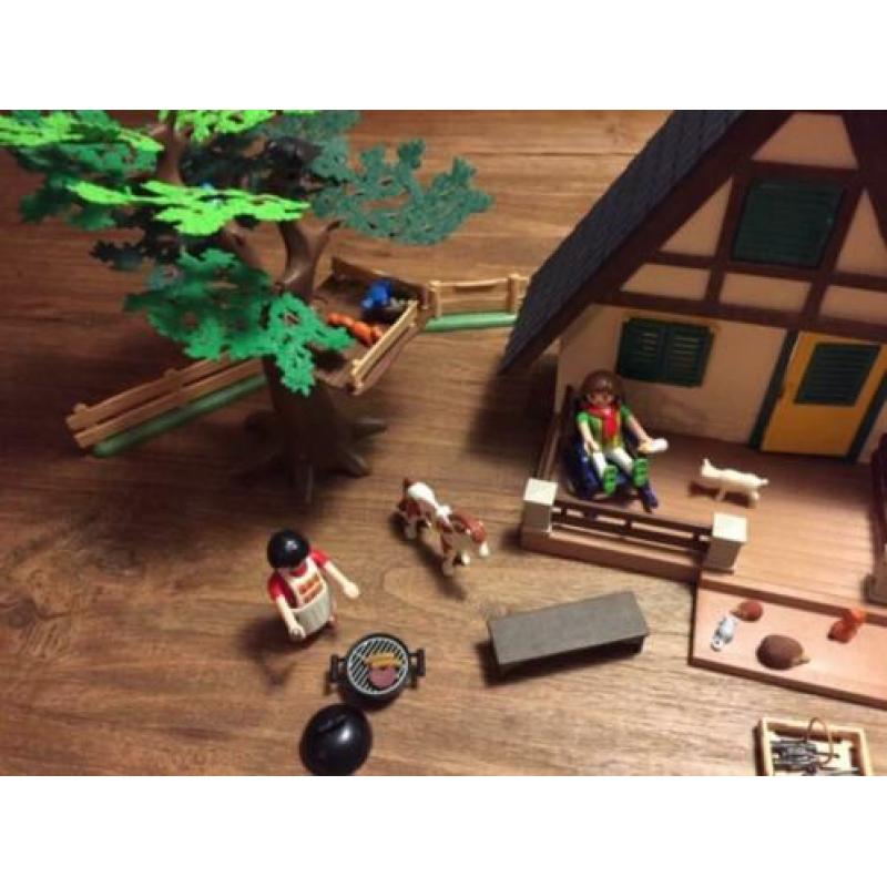 Playmobil boswachtershuis met vele extra's