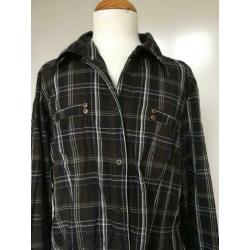 STREET ONE blouse mt 40 donker bruin zeer netjes WQ