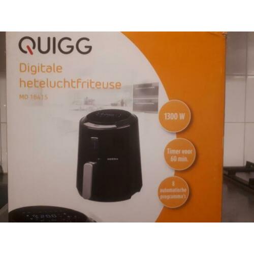 Quigg digitale airfryer