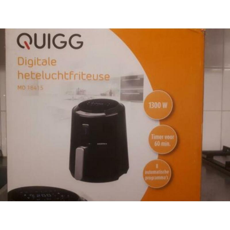 Quigg digitale airfryer