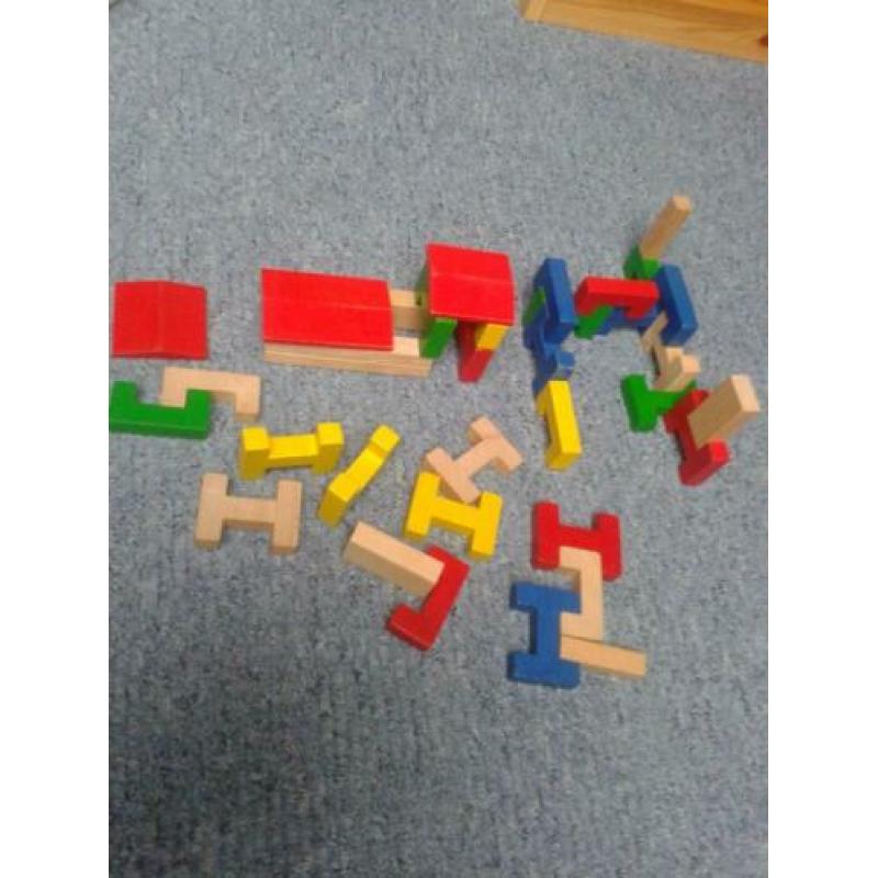 Houten blokken, originele H-blocks