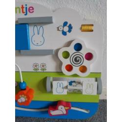 Nijntje houten activity center voor in de box , als nieuw!