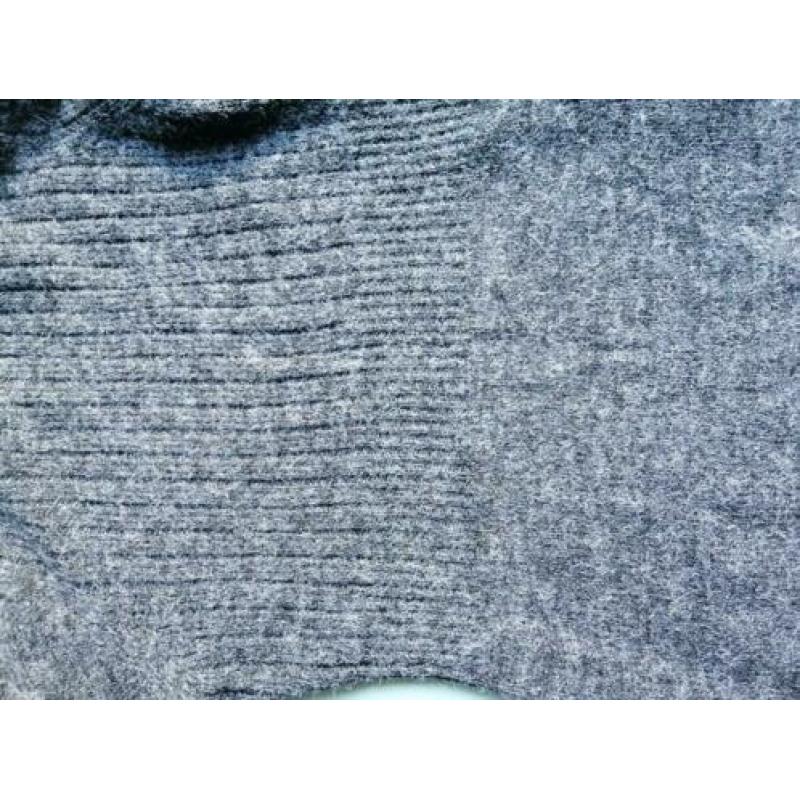 Orsay Grey Knit Sweater. Roll Neck. Small