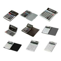 Grote (rest)partij rekenmachines TOPcalc / Quantore (6424st)