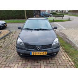 Renault Clio 1.2 16V 3DR 2005 2004 Zwart