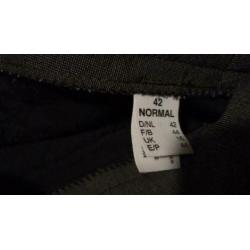 Zerres design 42 L pantalon broek grijsbruin