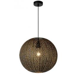 Prachtige hanglamp in zwart/goud