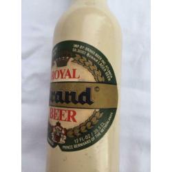 2 Royal Brand beer flesjes, speciale editie.