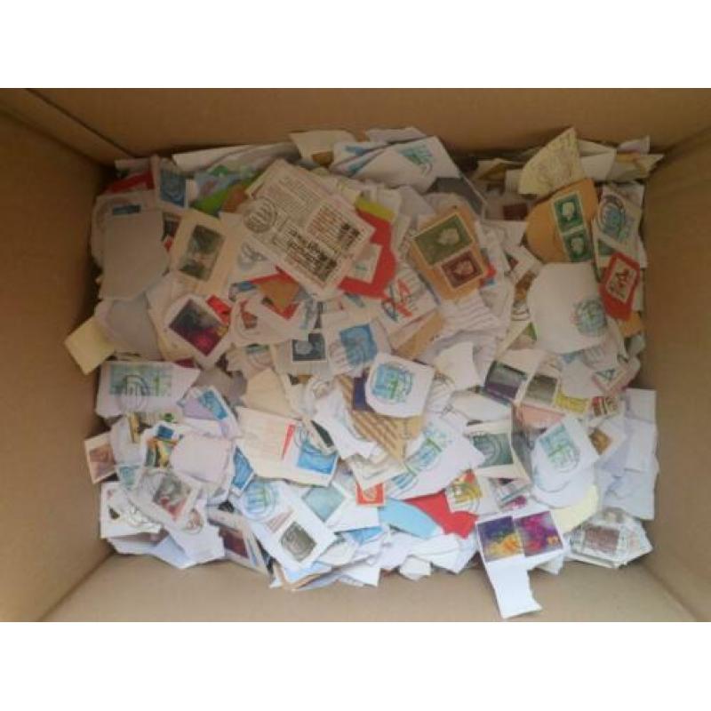 Doos met 7 kg kantoorpost Nederland € 12,50 incl. verzending