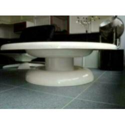 Space age glasfiber salontafel vintage jaren 60 70 design