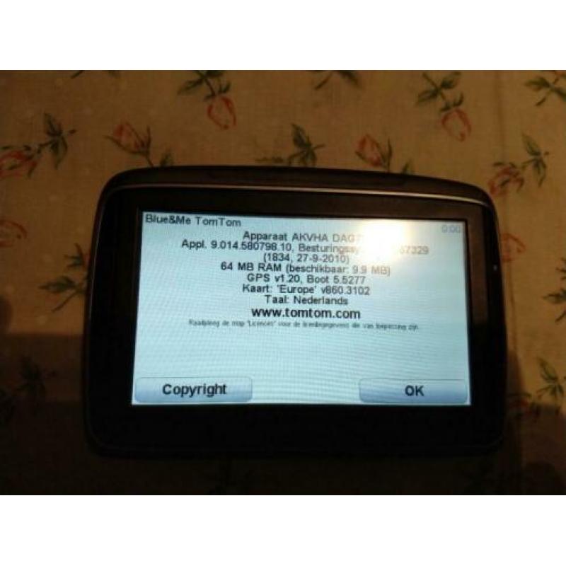TomTom Blue&Me navigatiesysteem