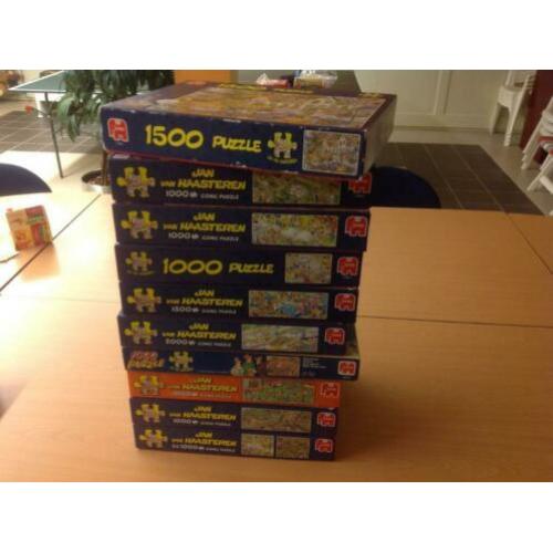 jan van haasteren puzzels 1000/1500/2000 stukjes