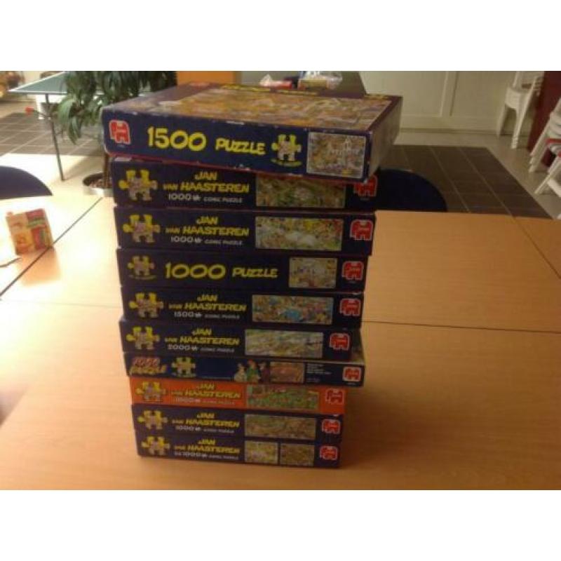 jan van haasteren puzzels 1000/1500/2000 stukjes