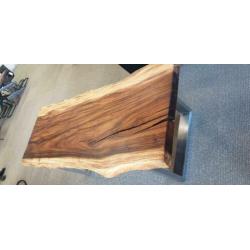 i110 suar tafel met stalen frame poot maat 200x90