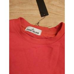 Stone island sweater rood l nieuw