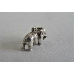 Oude bedel zilver Afrikaanse Olifant