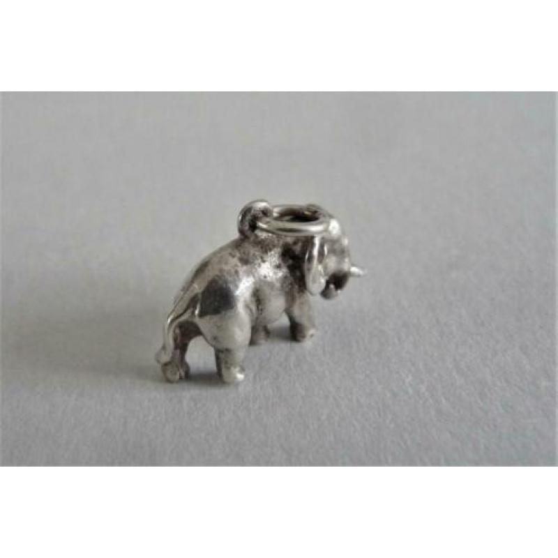 Oude bedel zilver Afrikaanse Olifant