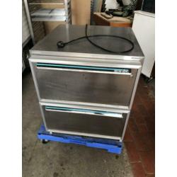 Koelwerkbank 2x 1/1 GN lade