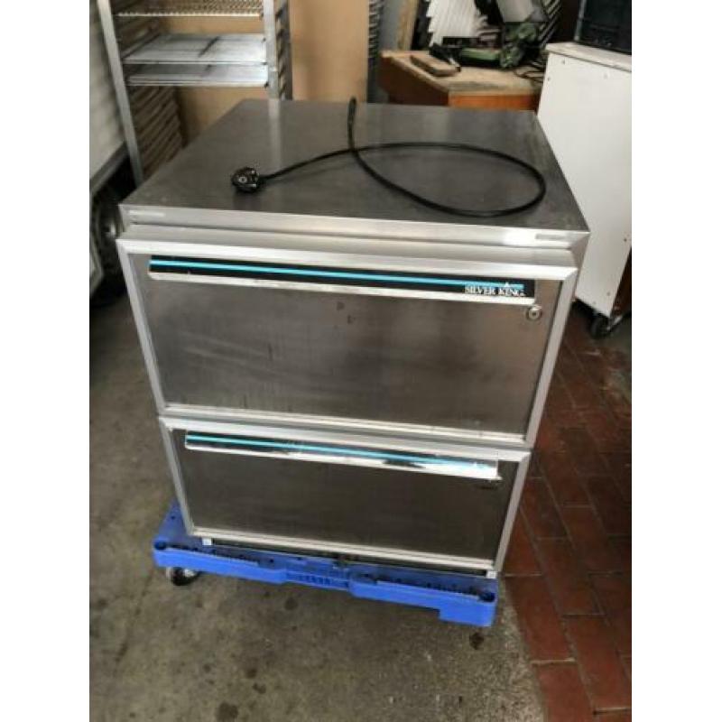 Koelwerkbank 2x 1/1 GN lade