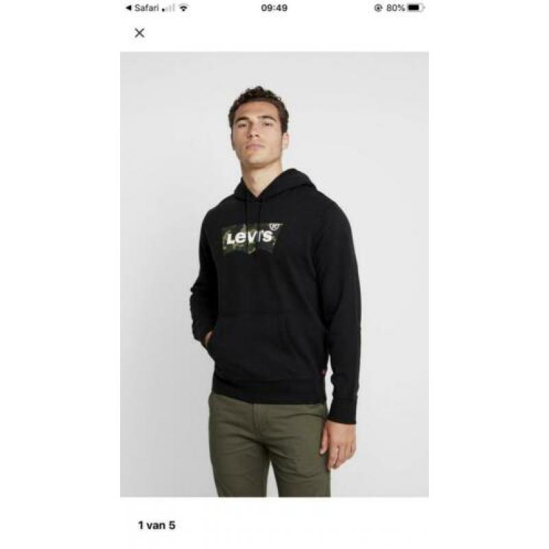 NIEUWE Levi’s hoodie maat M