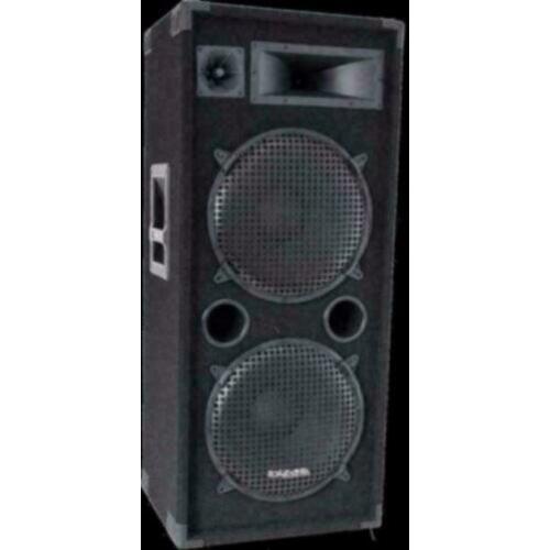 3 weg 2x12 Inch disco speaker 750 Watt (2106-B)