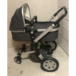 Joolz Antraciet kinderwagen Zgan& Compleet set!