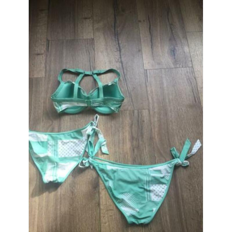 Marlies Dekkers bikini groen wit 70D M en L