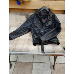 motorjack motorjas leren leer XL