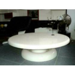 Space age glasfiber salontafel vintage jaren 60 70 design