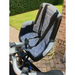 Bobike fietsstoeltje met windscherm incl bevestigings set