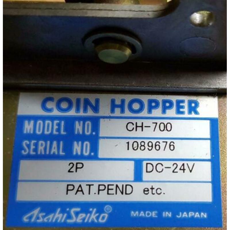 Coin Hopper CH-700 van gokautomaat/speelautomaat.