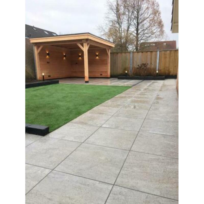 Keramische tuintegel Keramische terrastegels ACTIE