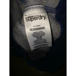 Superdry hoodie maat s