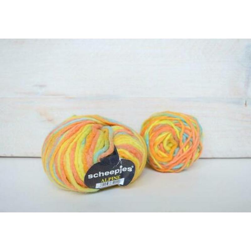Scheepjes Alpine verloop garen wol diverse kleuren