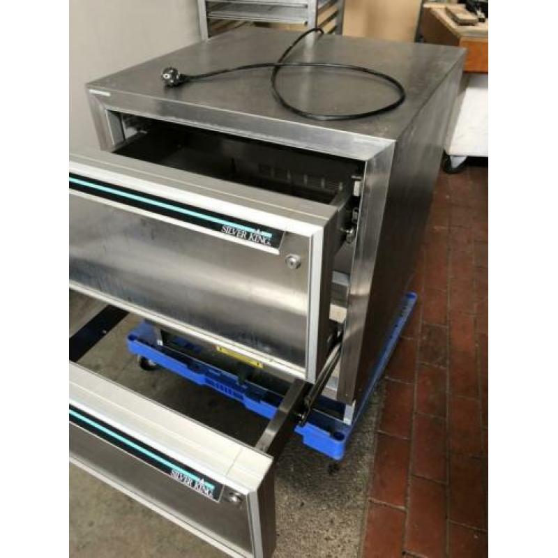 Koelwerkbank 2x 1/1 GN lade