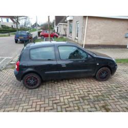 Renault Clio 1.2 16V 3DR 2005 2004 Zwart