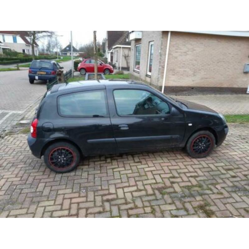 Renault Clio 1.2 16V 3DR 2005 2004 Zwart