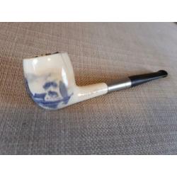 Delfts blauw pijpje " Goedewaagen Holland"